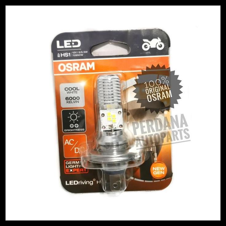 HOT DEAL LAMPU LED MOTOR OSRAM LED HS1 H4 12V VIXION BYSON R15 MX KING !!