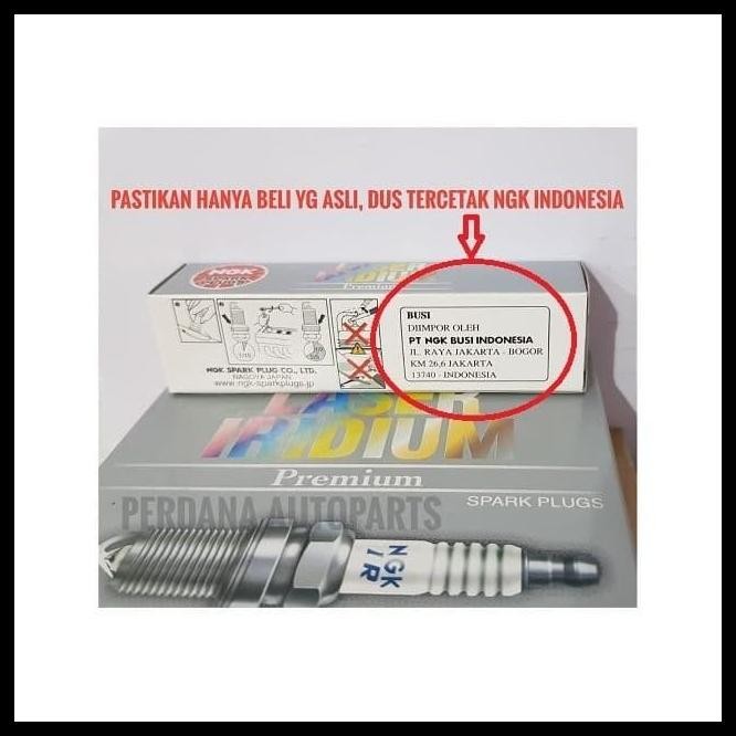 GRATIS ONGKIR BUSI ASLI ORIGINAL NGK LASER IRIDIUM IZFR6K11 / IZFR6K13 