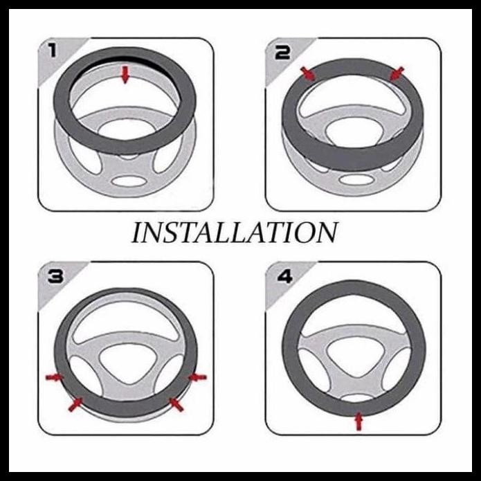 TERBARU SARUNG STIR MOBIL MITS CANTER COVER SARUNG STIR KULIT HITAM SPORTY 