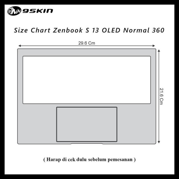 TERMURAH SKIN PROTECTOR ASUS ZENBOOK S 13 OLED LCD 360 MATTE GUARD 