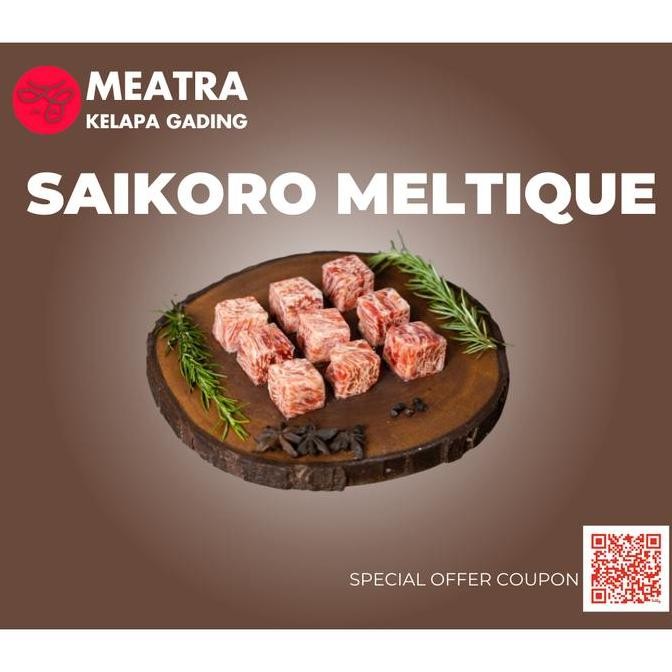 

New Release!!! Saikoro Wagyu Steak Import Premium Quality Beef Cubes