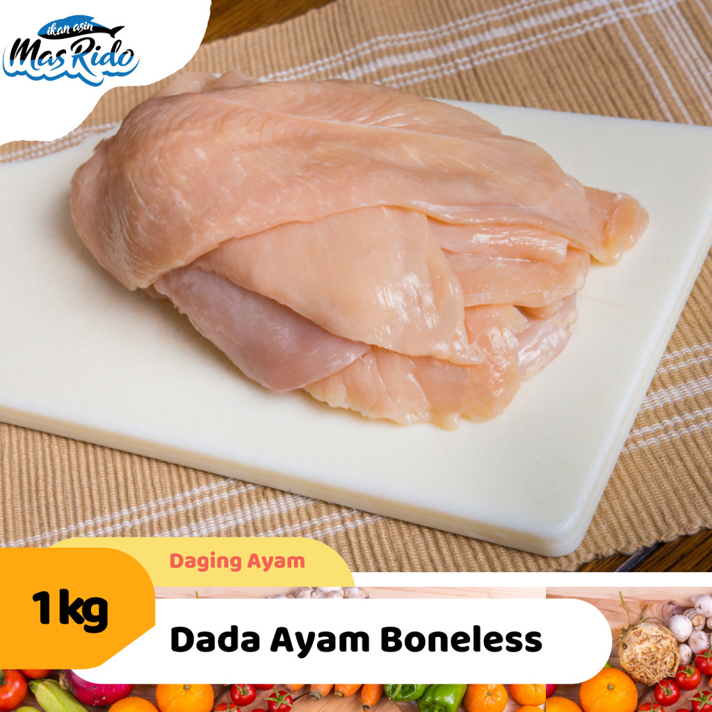 

Daging Dada Ayam Slice 500G Chicken Breast Fillet Slice