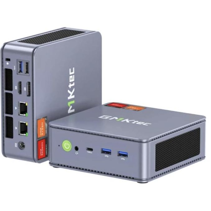 

GMKtec Nucbox K6 Gaming Mini PC | 32GB DDR5 5600MHz 1TB PCIe4.0 - AMD Ryzen 7 7840HS Windoms11pro Mini Computers with 4mn AI Chip