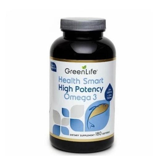 

GreenLife Health Smart High Potency Omega 3 180PCS