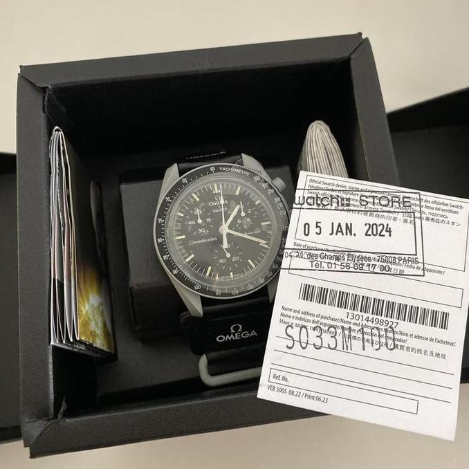 SWATCH X OMEGA MISSION TO THE MERCURY WATCH BIOCERAMIC MOONSWATCH