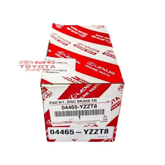 Brake Pad Kampas Rem Depan Toyota Altis 04465-YZZR3