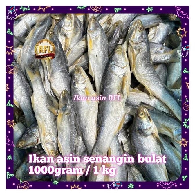 

ikan asin senangin bulat super 1000gram / 1 kg