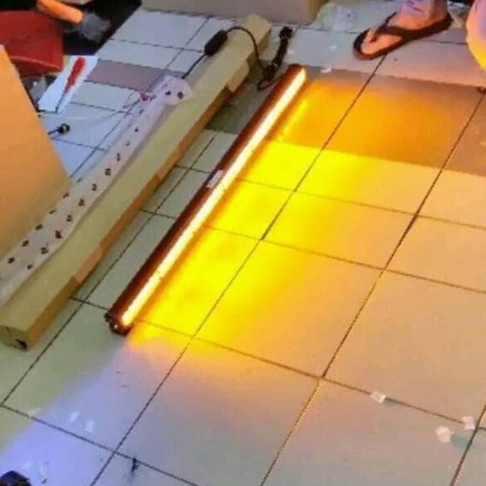 led bar atas strobo 90cm kuning kuning