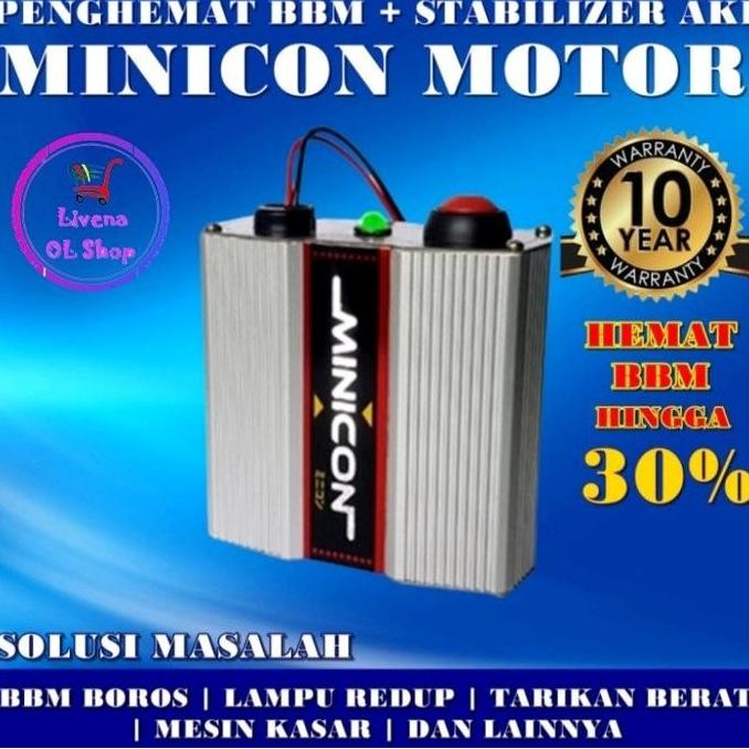 Penghemat Bbm Minicon Stabilizer Kelistrikan Motor Garansi 10 Tahun