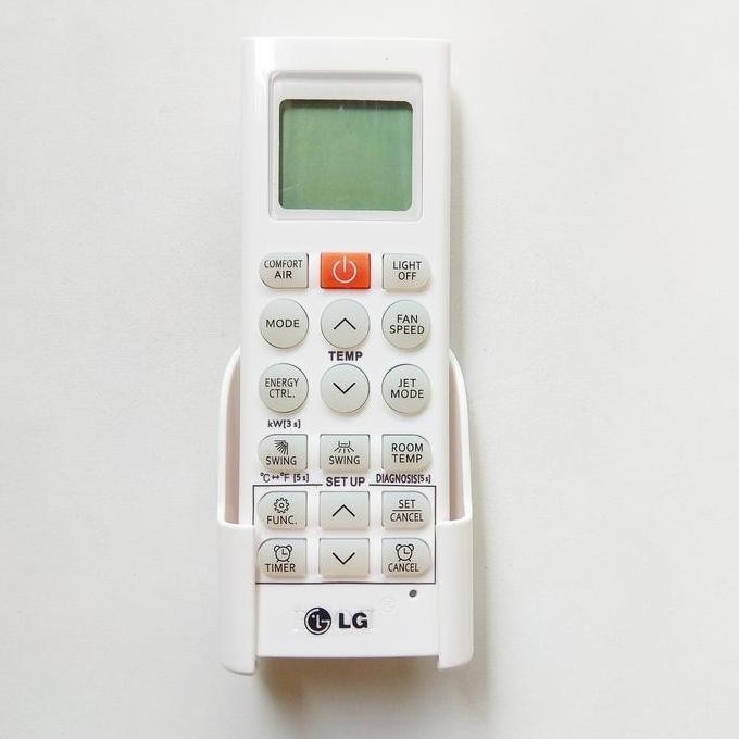 REMOT /REMOTE AC LG DUAL INVERTER AKB75075801 + BRACKET GRADE ORIGINAL murah