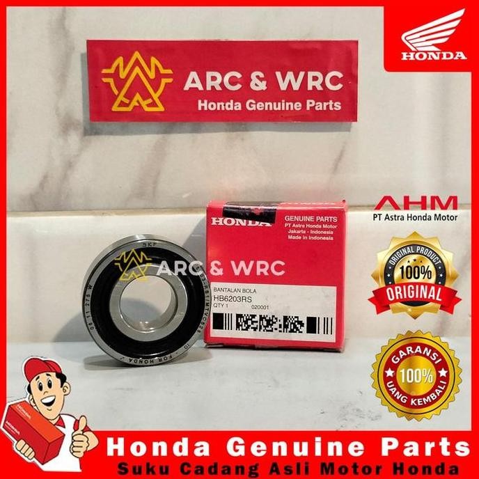 Laher,Bearing Nap Gear 6203 Honda GL MAX Mega Pro/ Tiger 2000 // HB6203RS