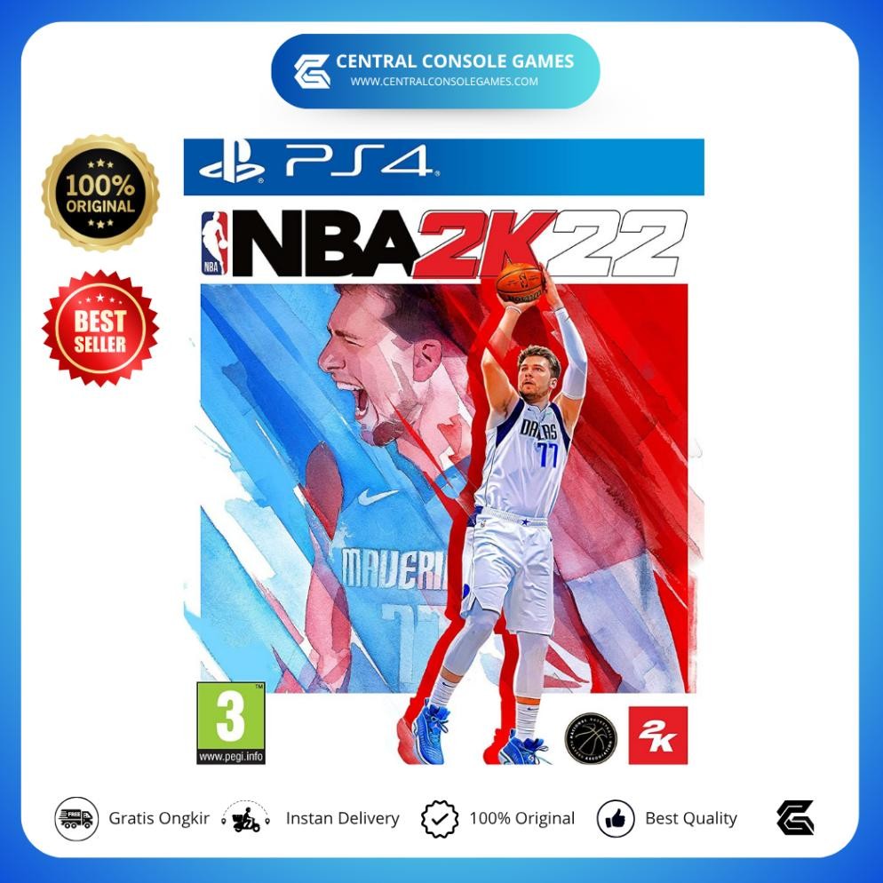 NEW BD Kaset PS4 NBA 2K22 2022 [terbaik][terlaris]