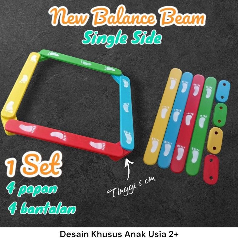 

Wooden Toys Balance Beam Papan Titian / Papan Keseimbangan/ Terapi Anak