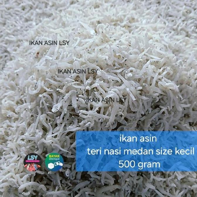 

ikan asin teri nasi medan size kecil 500gram