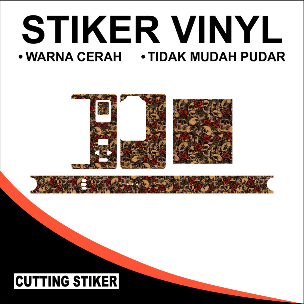 

*2Piece* Paketan Stiker B80 Laminasi Doff 42 Garskin Stiker Casing Custom Bebas Dan Bayar Ditempat