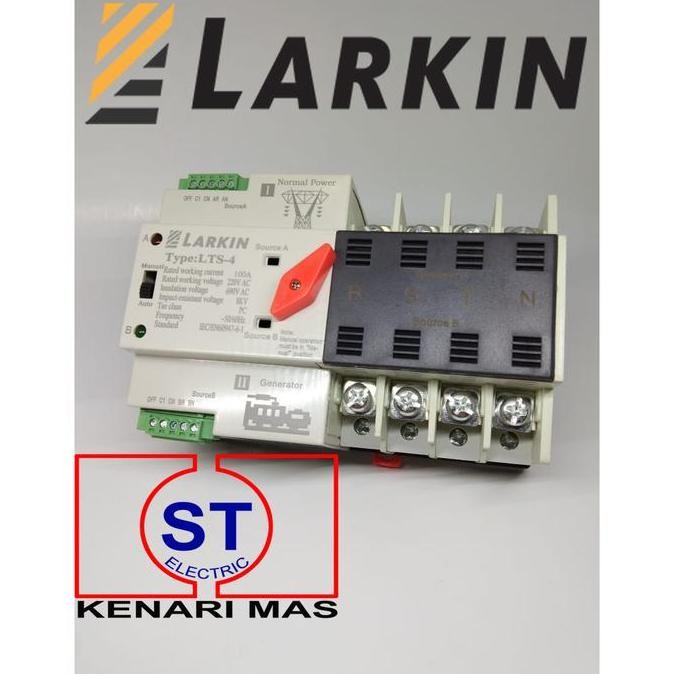Cos / Ohm Saklar / Pln / Genset / Changes / Ats / Lts4 / Lts-4/ Larkin