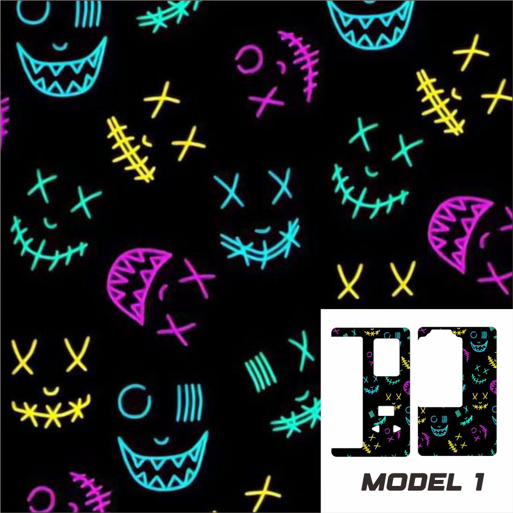 

*2Piece* Hiasan Dalam B80 Keren Gr-1 Garskin Stiker Casing Custom Bebas Dan Bayar Ditempat