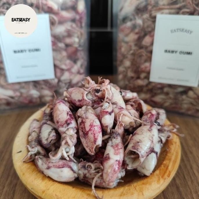 

Ikan Asin baby Cumi Asin - Cumi baby Rebus Asin - ukuran kecil - Makanan kering - Seafood kering 500gr