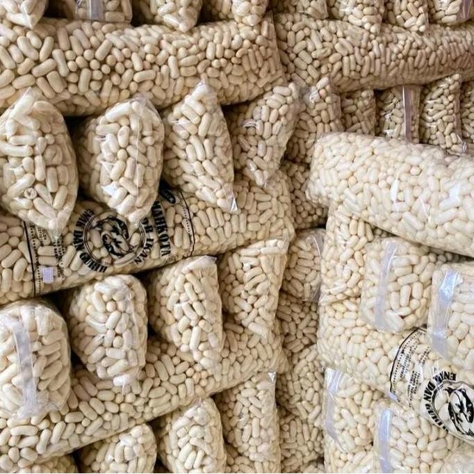 

Kerupuk Ikan Gurih dan Renyah 1 Ball Berat 1 Kg Snacks Snack Food Kering Cemilan Pedas Krupuk Asin