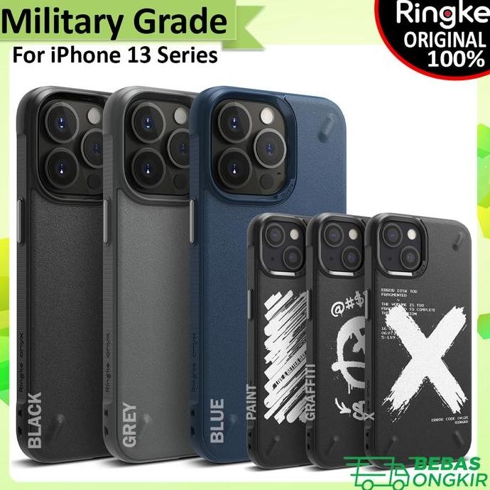 Case Iphone 13 Pro Max Mini Ringke Onyx Soft Casing Original