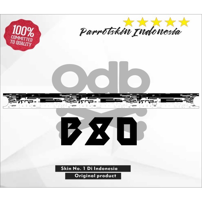 

*2Piece* List B80 Katalog Keren Voltase By Urbanite Store Tech Bw Garskin Stiker Casing Custom Bebas Dan Bayar Ditempat