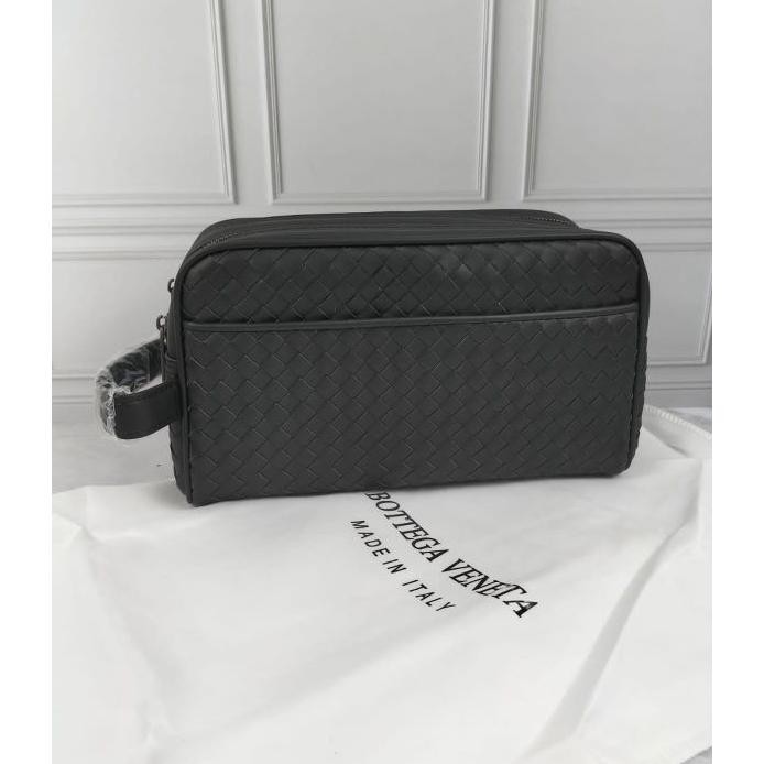 Clutch Handbag Pria Boven7564 Leather Anyaman Miror Branded