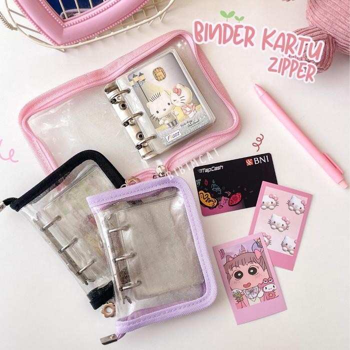 Baby Binder Zipper Photocard Album / Pc Binder 1P