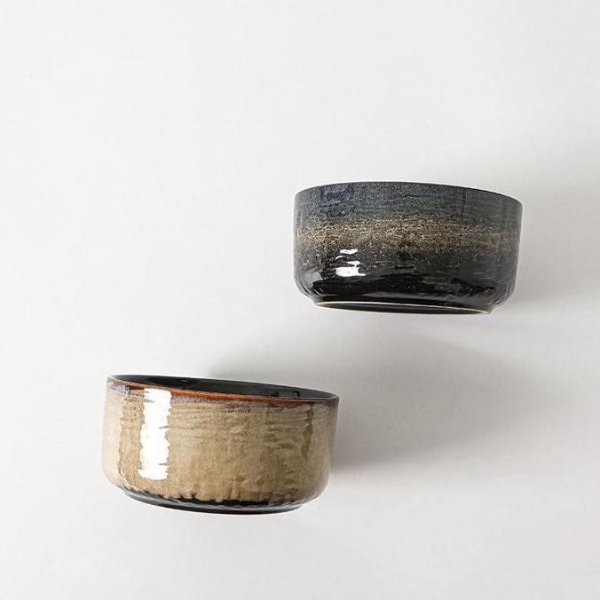 Yatomi Small Bowl / Mangkok Nasi Sop Dessert Kecil Keramik Artisan Jepang Korea Aesthetic Unik Mewah