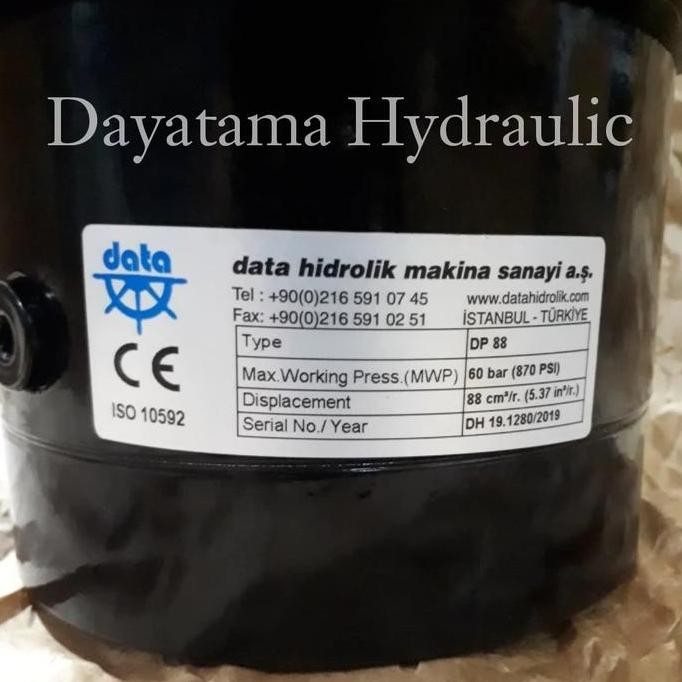 DP88 STEERING KAPAL HELM PUMP HYDRAULIC DATA / DATA DP 88 POMPA STEERING KAPAL