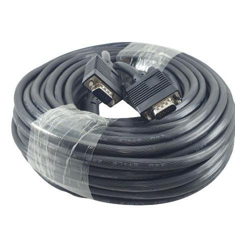 Kabel Vga Monitor Lcd Komputer Cpu Jack Vga To Vga Cable Panjang 30 Meter