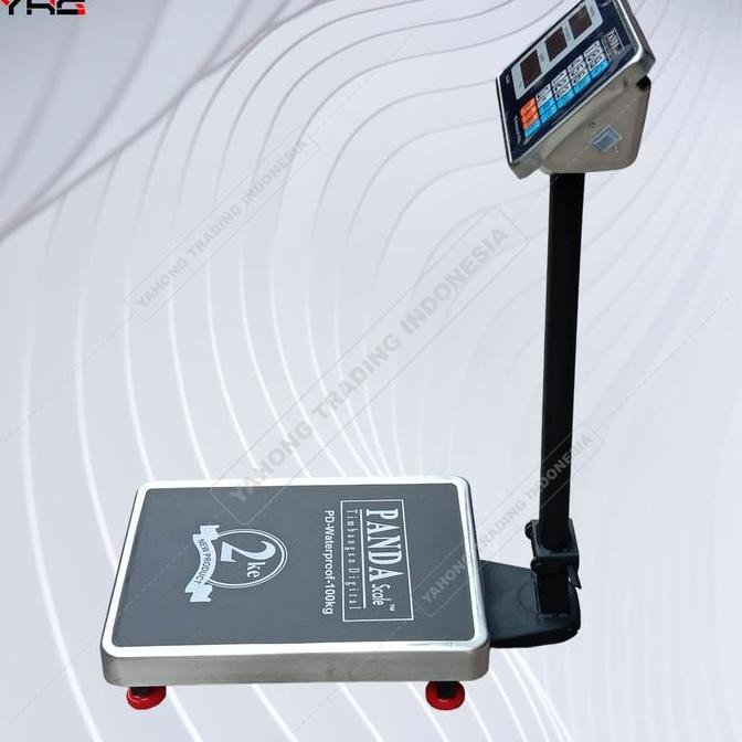 Timbangan Duduk Digital Panda Scale 100Kg Waterproof Anti Air