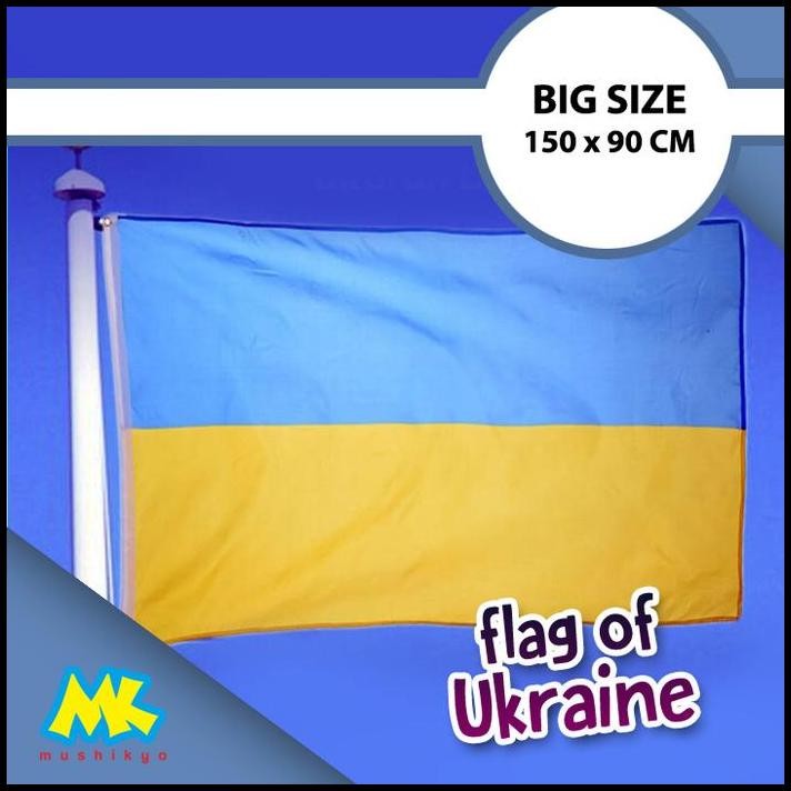 Bendera Ukraina - Ukraine Flag