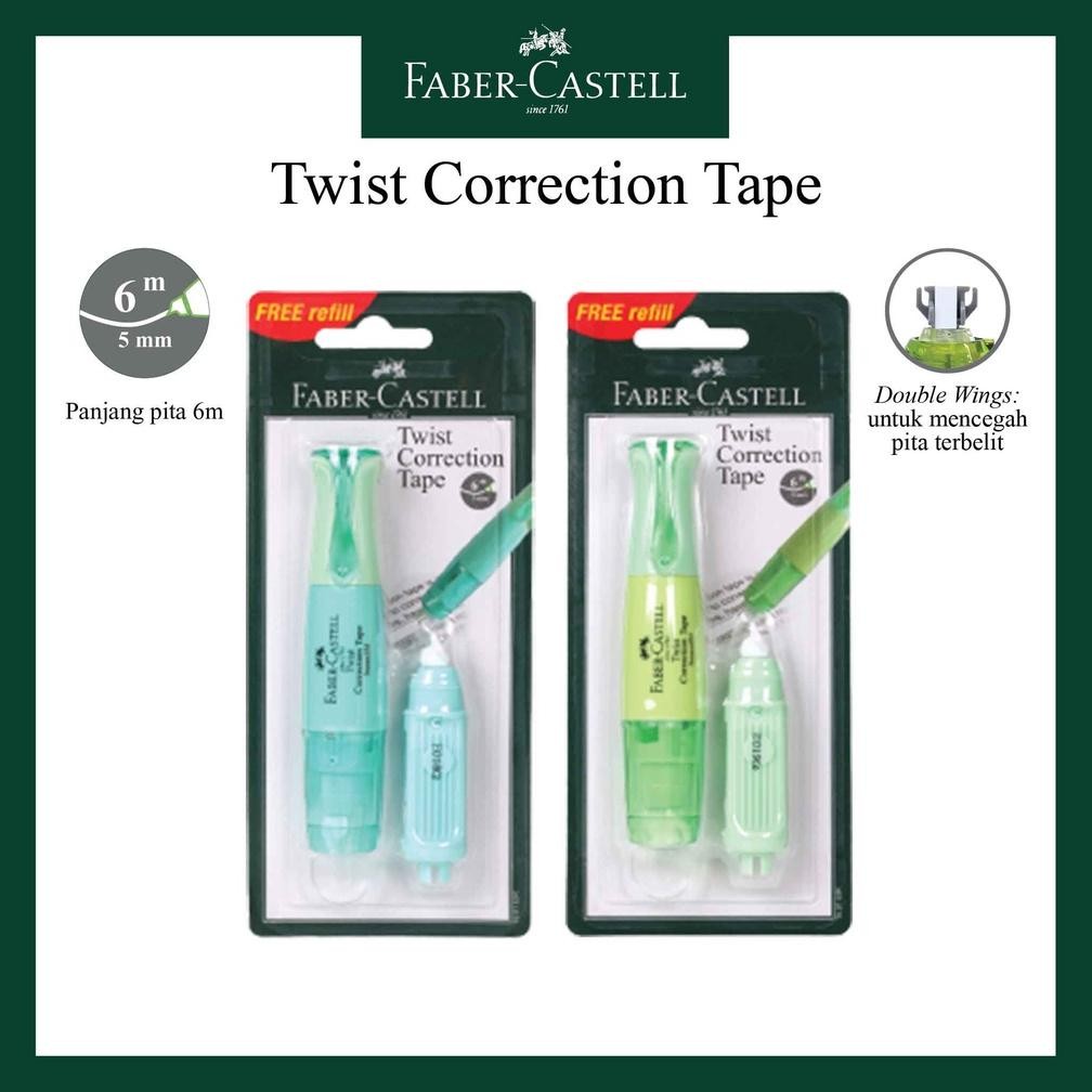 

Correction Tape Faber Castell / Tipe X Kertas / Twist Correction Tape DiM