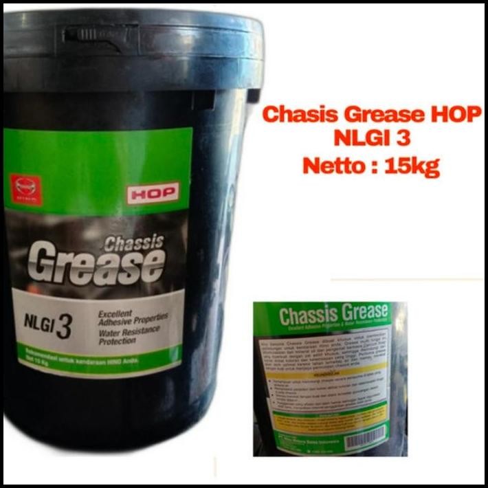 Gemuk NLGI-3 Grease Gemuk Chasis Casis Stempet NLGI3 15 kg Pa