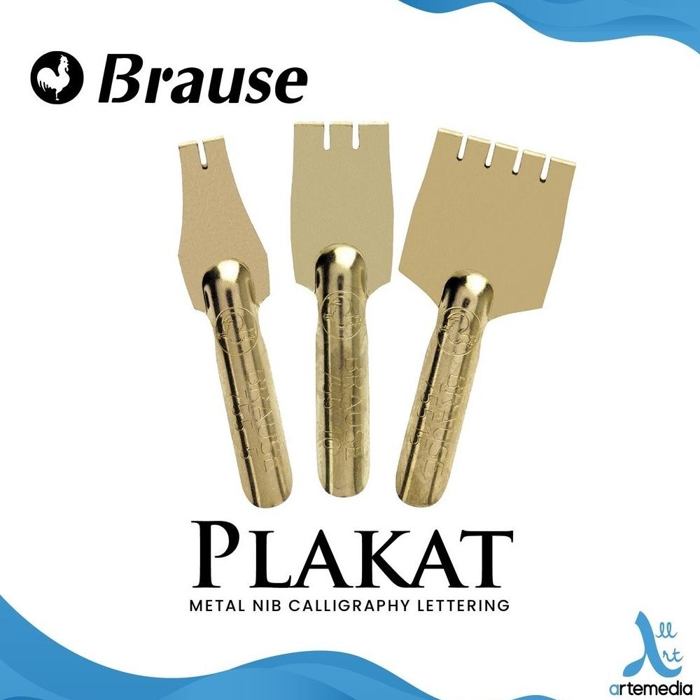 

Brause Plakat Metal Nib Calligraphy Lettering Mata Pena Kaligrafi DiM