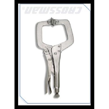 DISKON TANG BUAYA MODEL CLAMP C 94-468 / LOCKING C-CLAMP WITH SWIVEL CROSSMAN 