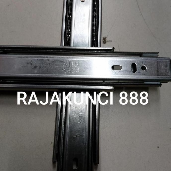 Rel laci STAINLESS STEEL 304 60cm / Rel laci double track 60cm
