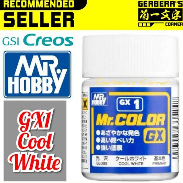 

Mr Color GX1 Cool White - Mr. Hobby - Lacquer Paint DiM