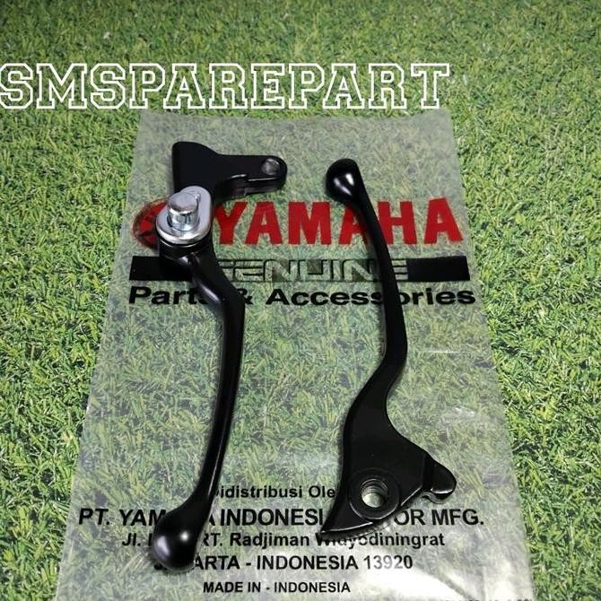 Handle Rem Set Kiri Kanan Yamaha X-Ride Mio J Fino M3 Xeon - Handle Rem Hitam Injeksi