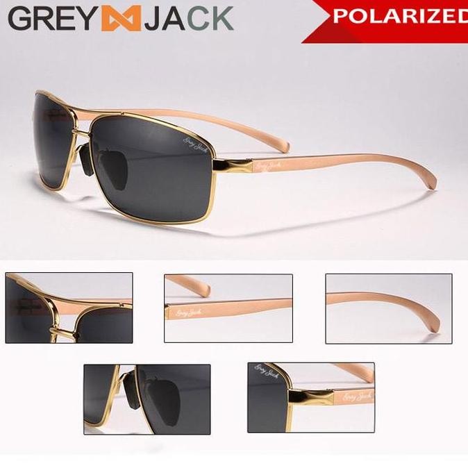 Grey Jack Sunglasses Kacamata Hitam Polarized Fashion Pria Pasti Ori