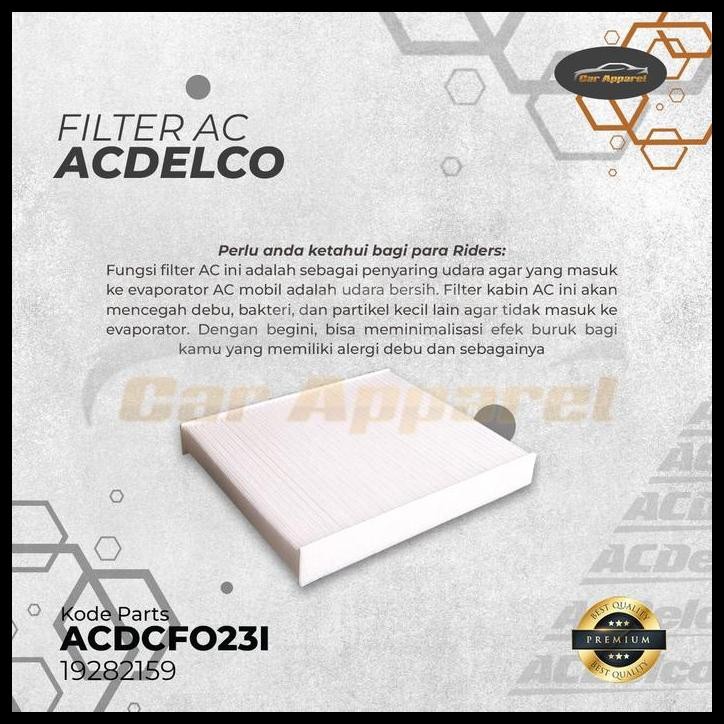 TERBARU ACDELCO FILTER AC VOXY HILUX REVO 2016 2159 KABIN FILTER 