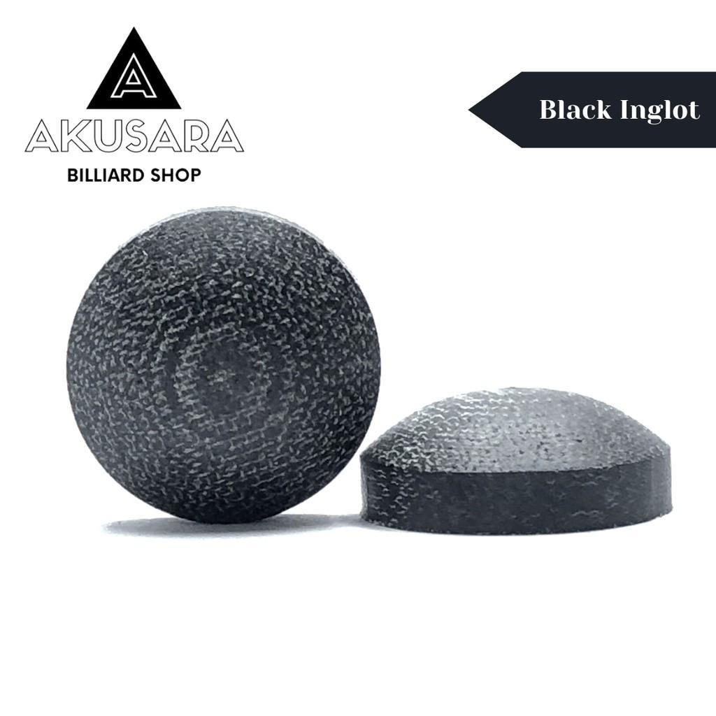 Tip Billiard Black Ingot Tip Jump Break Stik Billiard Terlaris Best Quality 100% Original