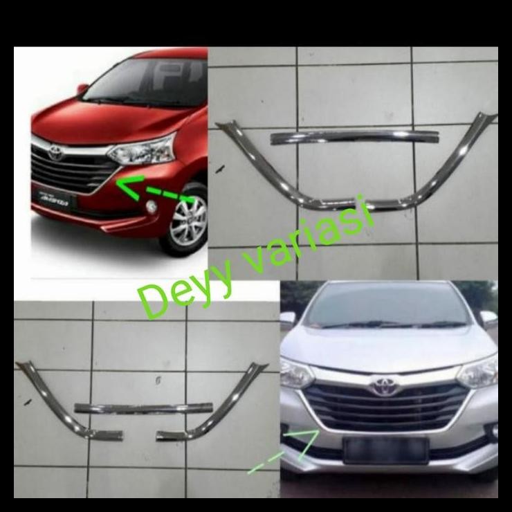 TERBARU LIST GRILL MOBIL AVANZA-XENIA 2015-2018 MODEL 3 PCS 