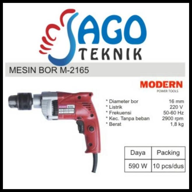 TERBARU MESIN BOR BETON 16MM MODERN M 2165 / M2165 / M-2165 