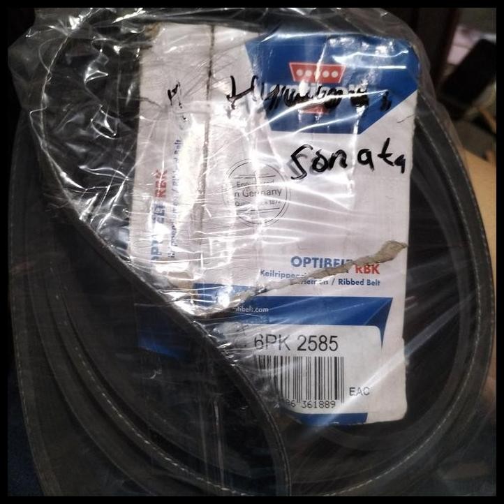 BEST DEAL FAN BELT VAN BELT TALI KIPAS HYUNDAI SONATA 6PK2585 OPTIBELT GERMANY 
