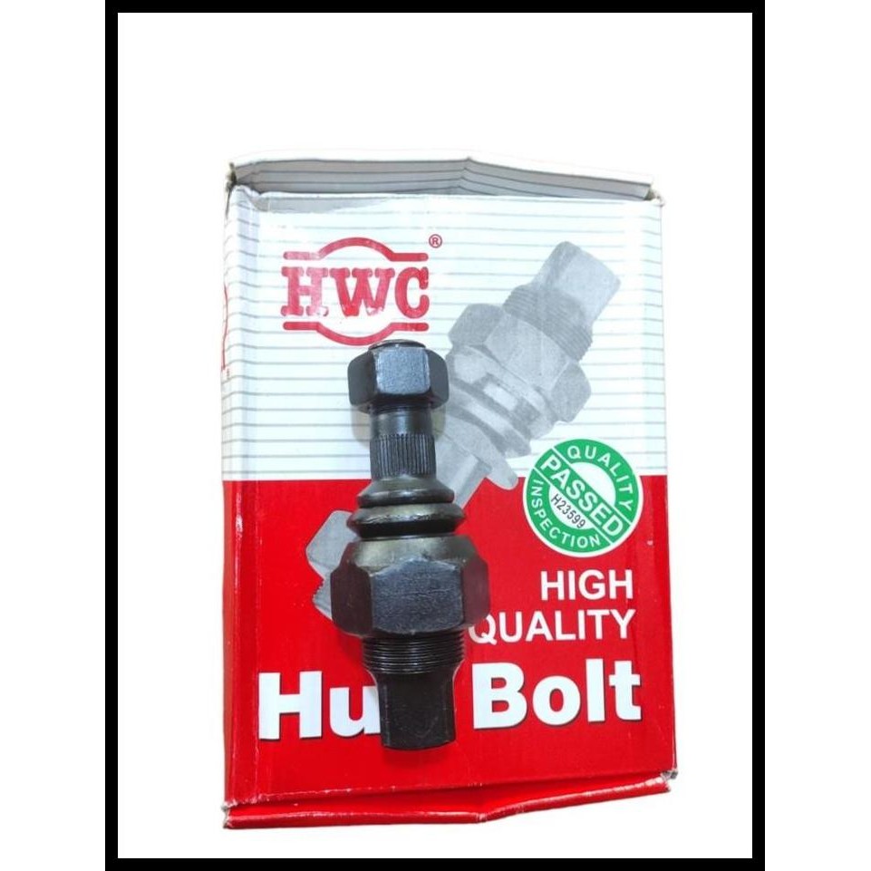 DISKON BAUT RODA TRUK CANTER PS125 PS110 BELAKANG KIRI HWC 
