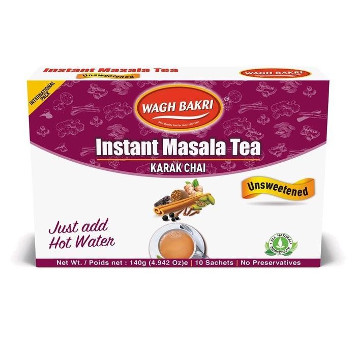 

Khushiana - Wagh Bakri Masala Tea Unsweetened / Minuman Teh Tarik Masala Instan India / Tidak Manis