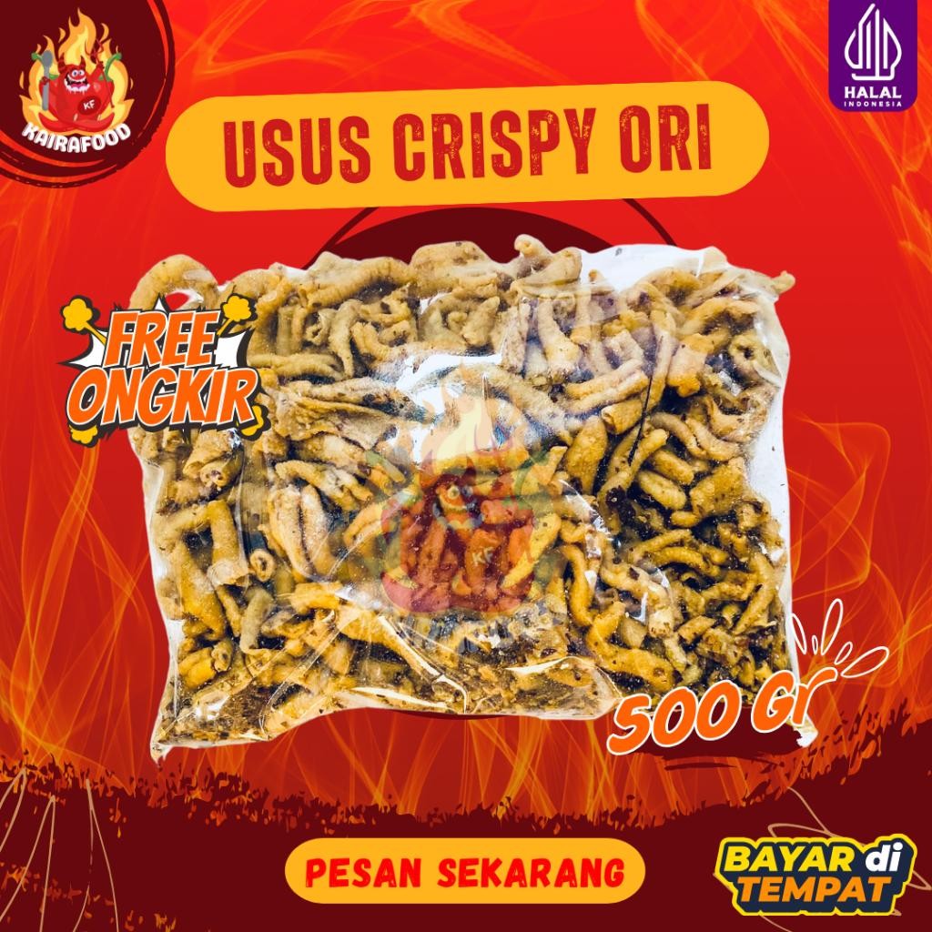 

LM 500 Gr USUS KRISPY PEDAS DAUN JERUK | ORIGINAL DAUN JERUK