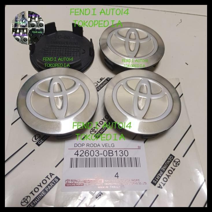 GRATIS ONGKIR DOP RODA TUTUP VELG AS RODA 4PCS 1SET TOYOTA KIJANG KRISTA ORIGINAL 