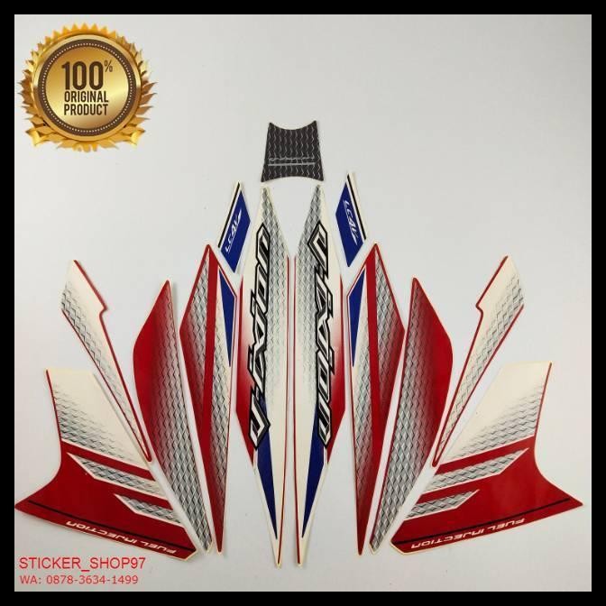 DISKON (ORI) STRIPING YAMAHA VIXION 150 KS NVL 2014 MERAH KUALITAS ORIGINAL 